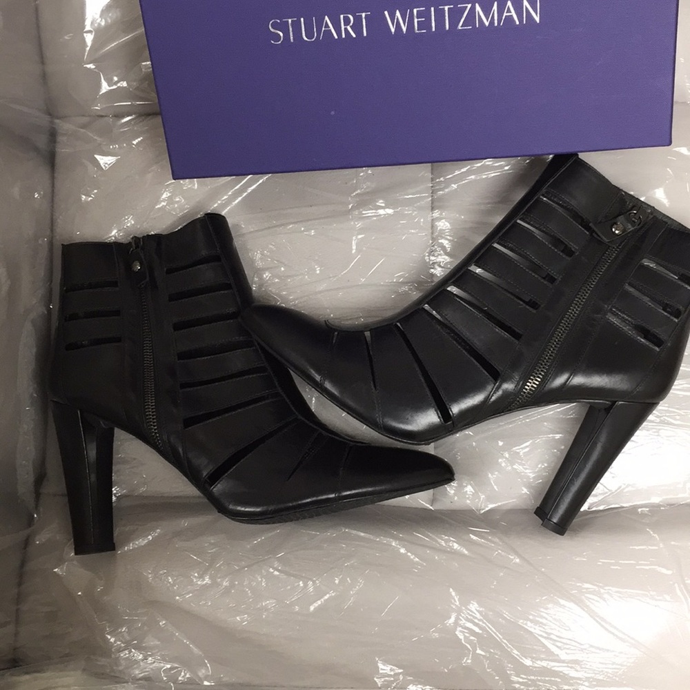 Stuart Weitzman Leather Booties NeverUsed - Picture 6 of 8